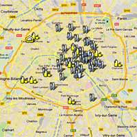 La carte VG de Paris